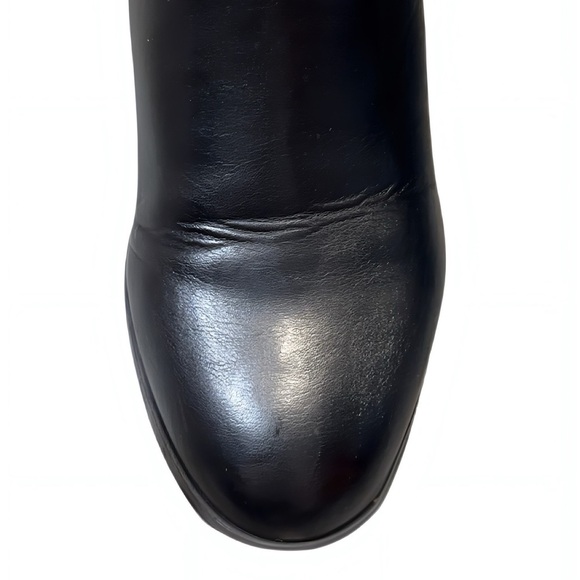 Liz Claiborne Dallas Black Knee High Tall Riding Boots Memory Foam Sz 9.5 Women - Picture 9 of 9